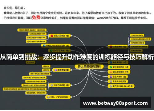 从简单到挑战：逐步提升动作难度的训练路径与技巧解析